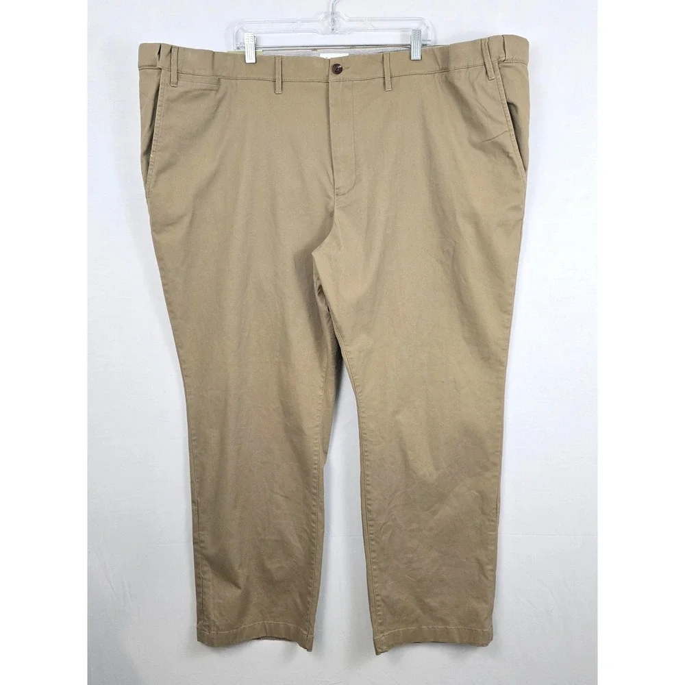 Goodfellow Slim Chino‎ Big & Tall Stretch Khaki Men Pants 56 X30 New